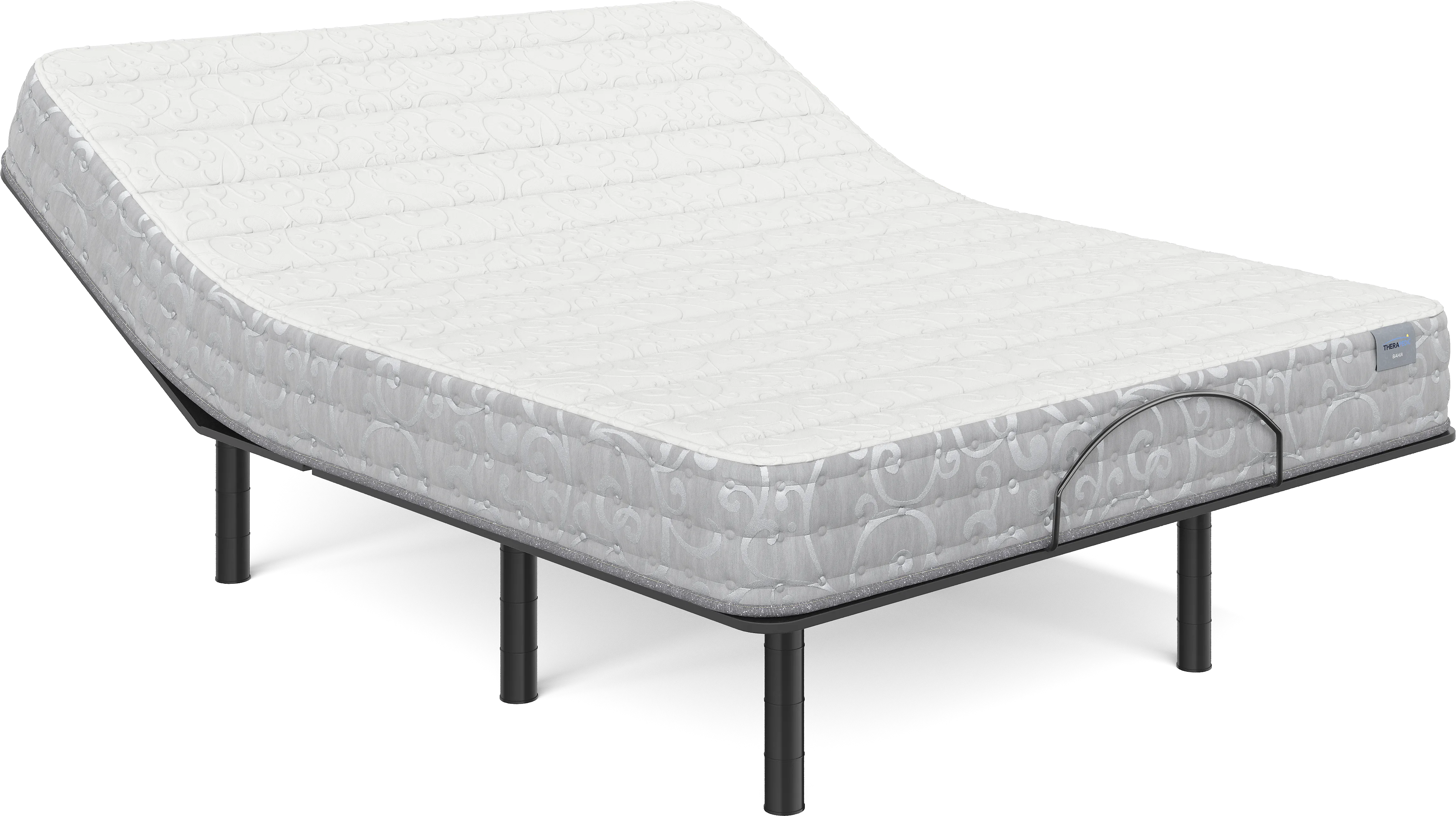 Therapedic Bahia Queen Mattress Set with Head Up Only Base - Thumbnail - Image 1