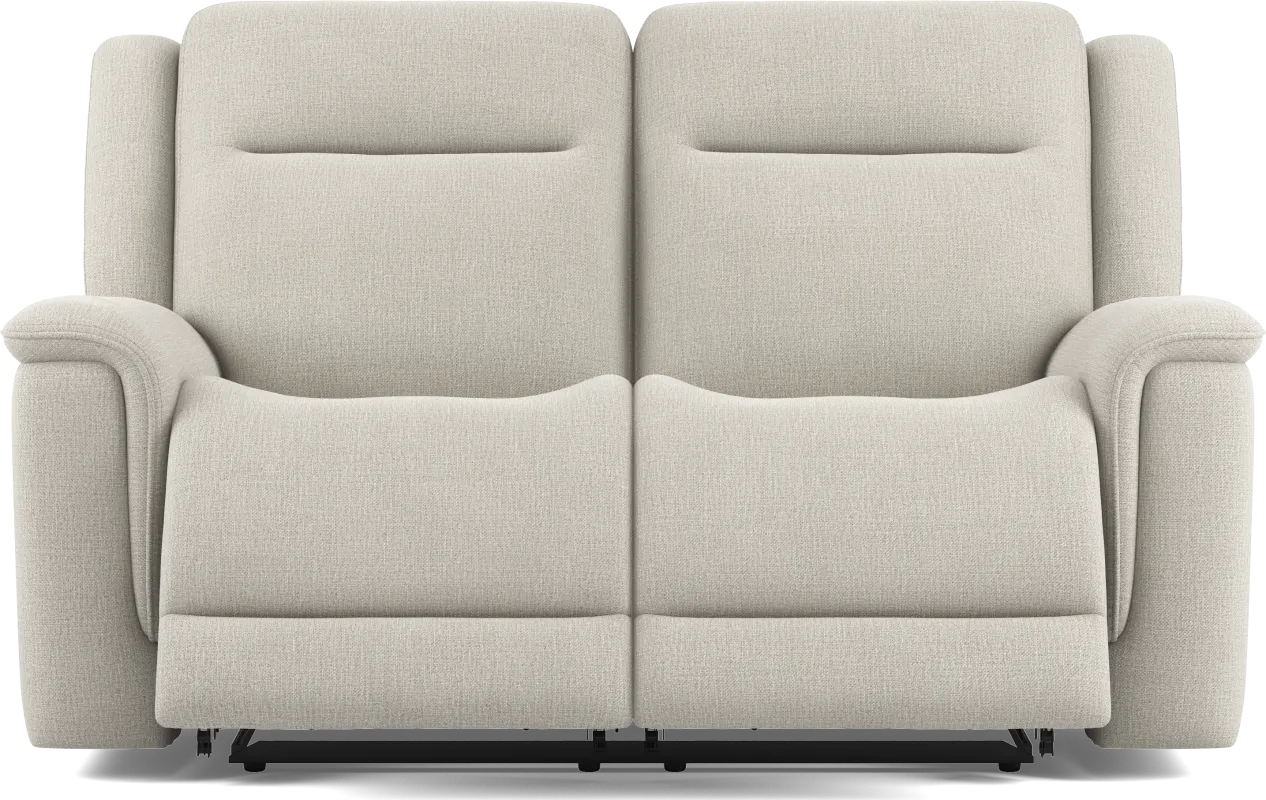 Meadow Park Cement Reclining Loveseat