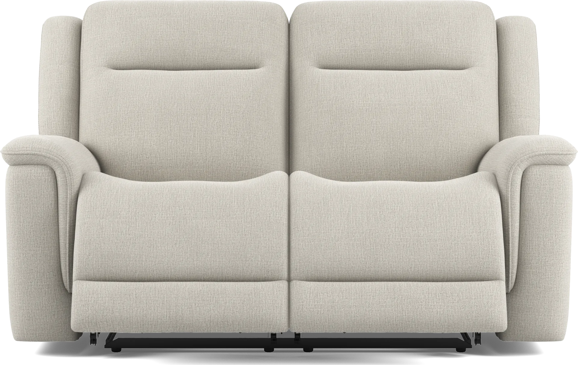Meadow Park Cement Reclining Loveseat - Image 2