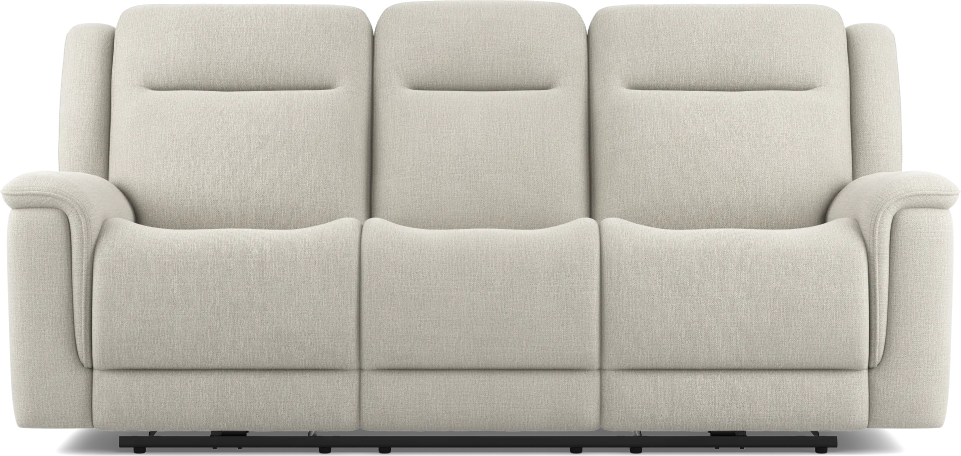 Meadow Park Cement Reclining Sofa - Image 2