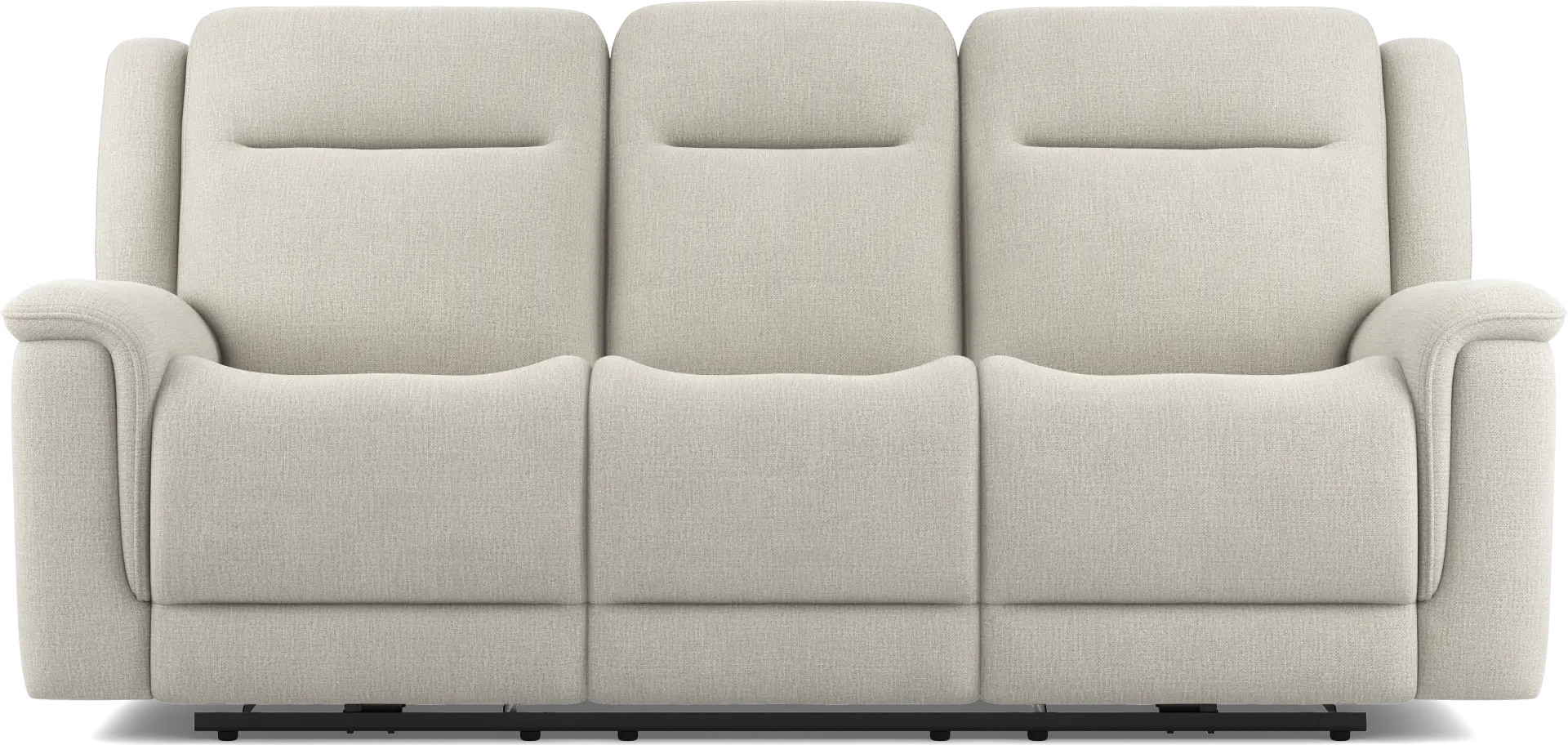 Meadow Park Cement Reclining Sofa