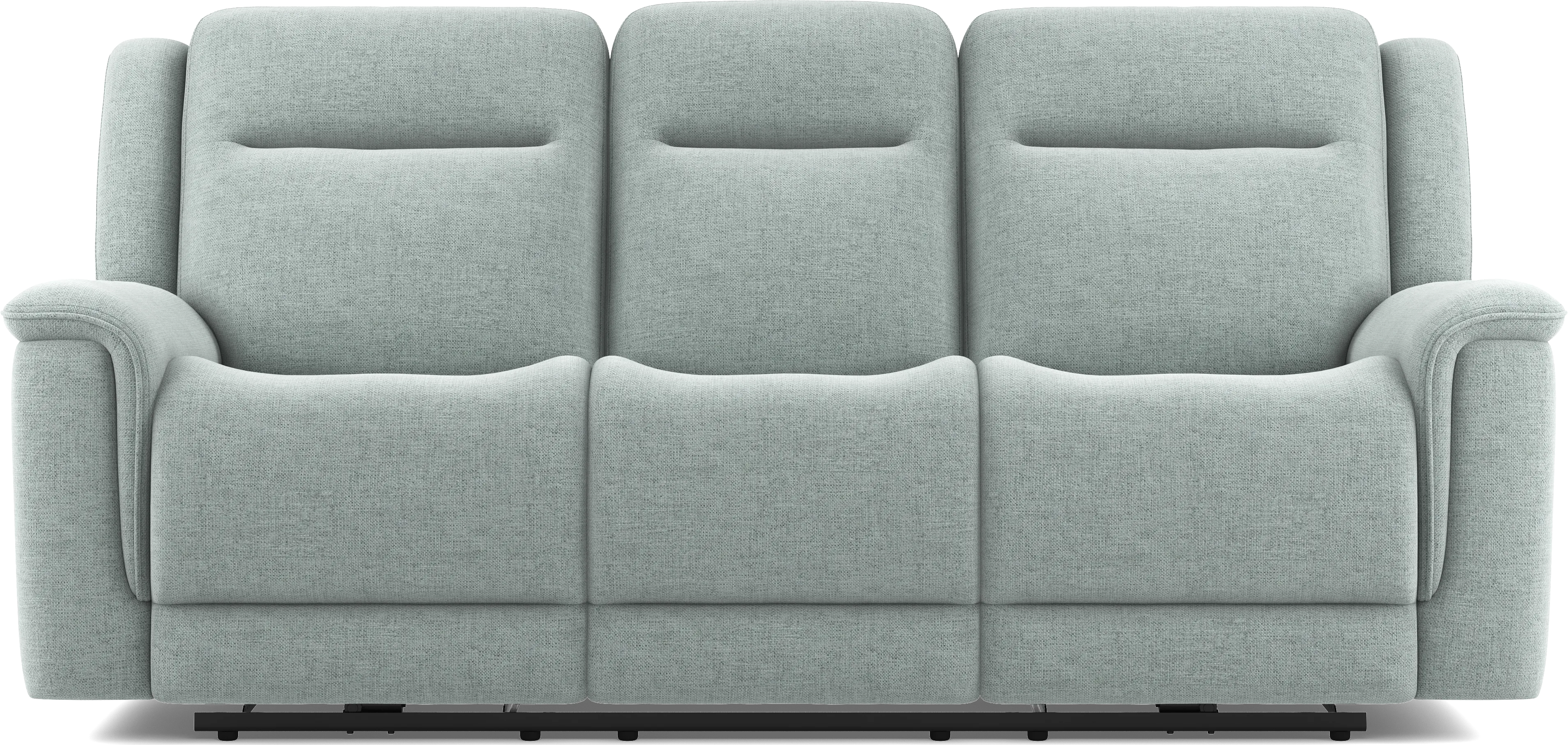Meadow Park Seafoam 8 Pc Reclining Living Room - Thumbnail - Image 2