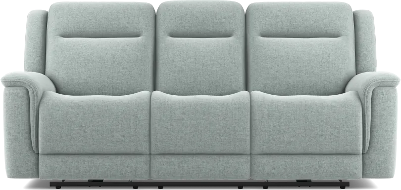 Meadow Park Seafoam Reclining Sofa