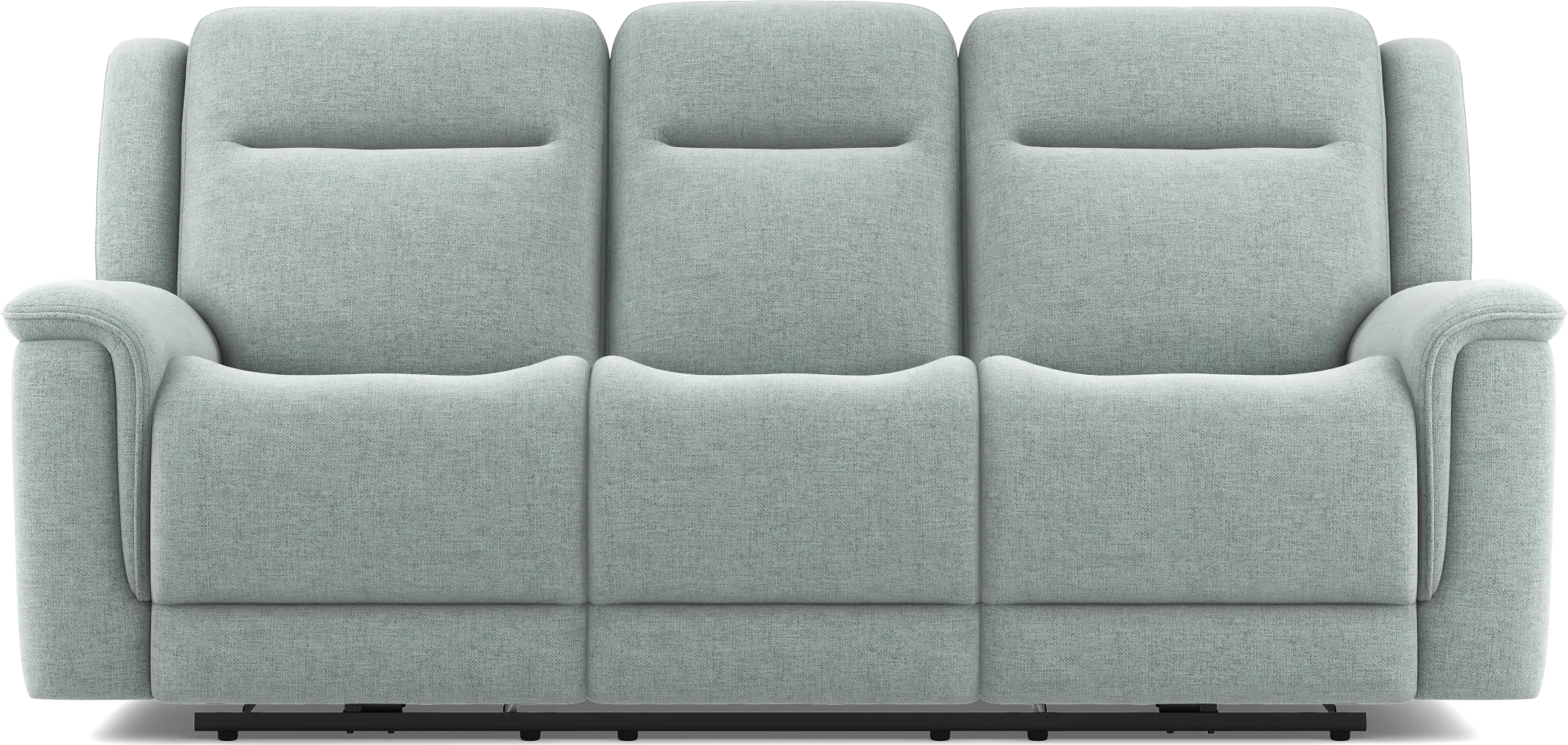 Meadow Park Seafoam Reclining Sofa