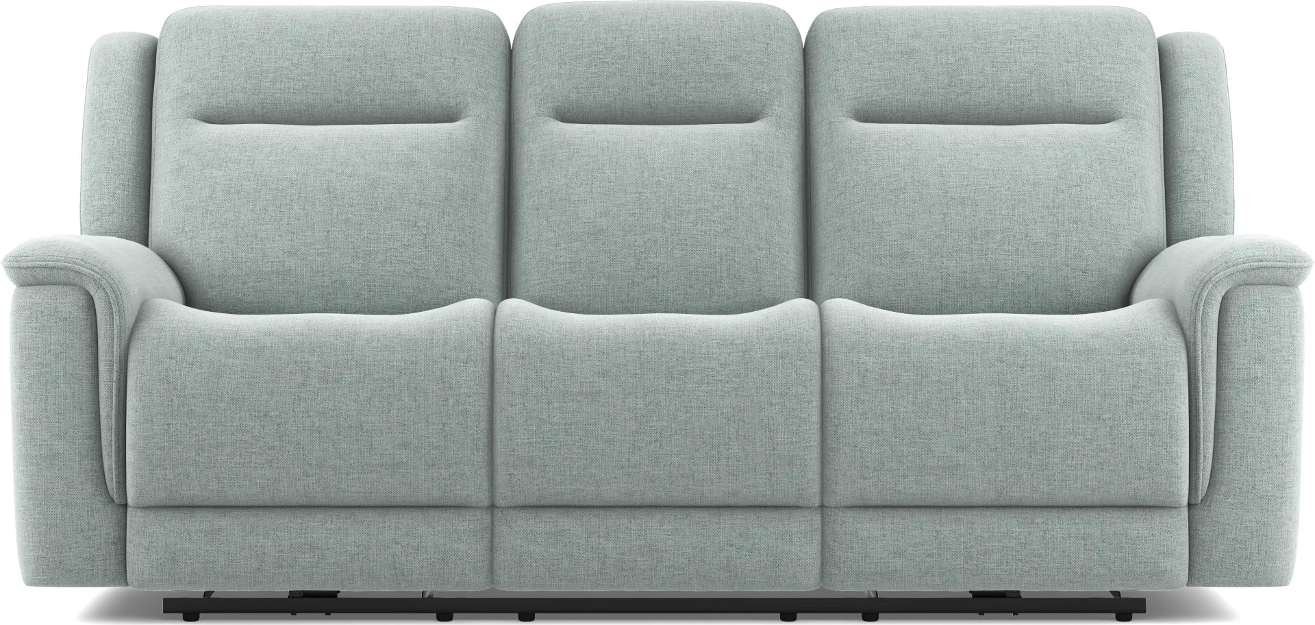 Meadow Park Seafoam 8 Pc Reclining Living Room - Image 2