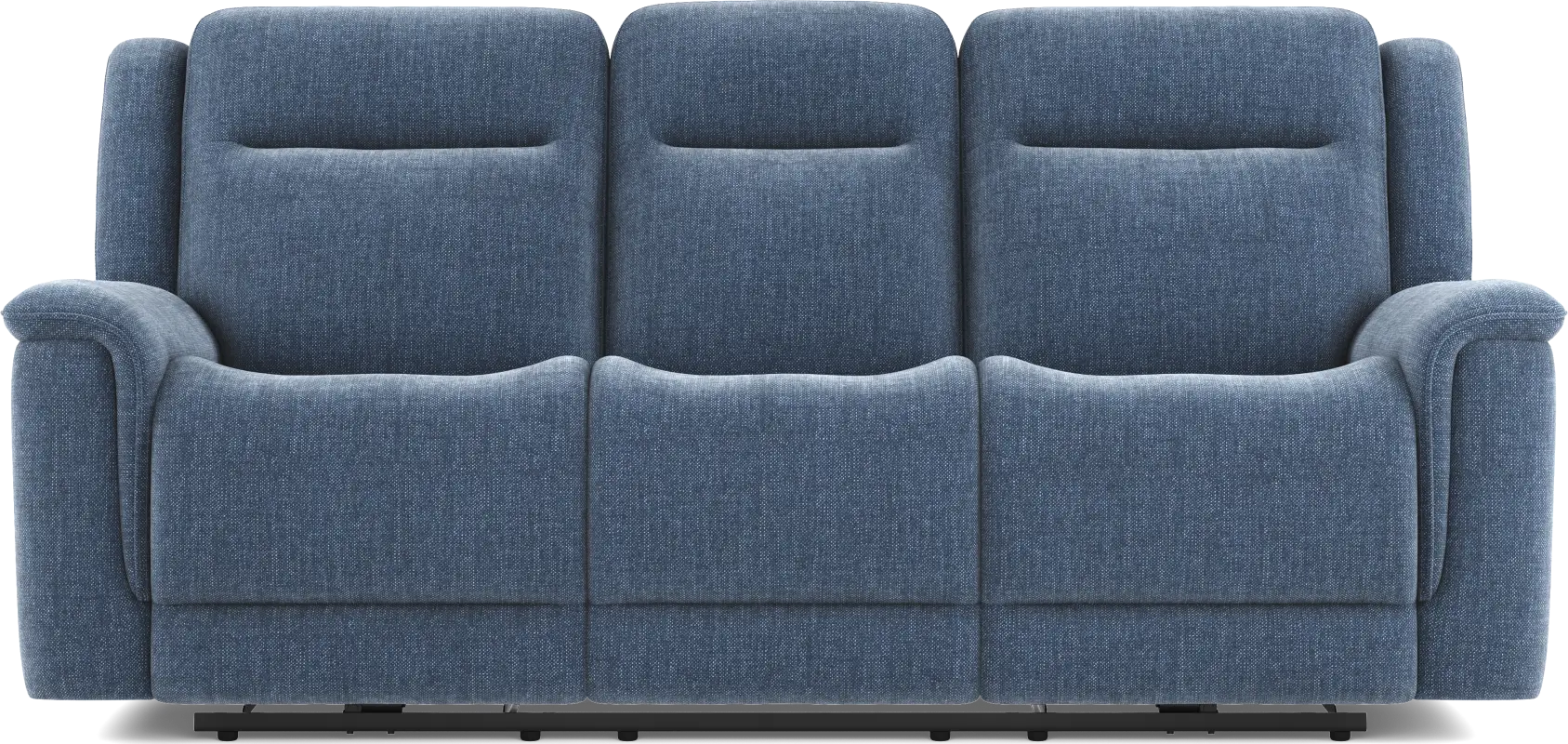 Meadow Park Cobalt Reclining Sofa