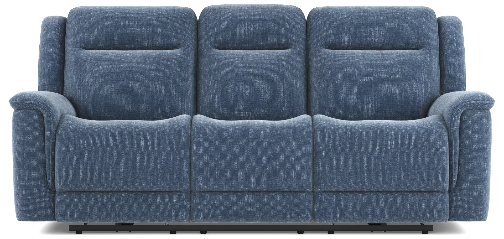 cobalt reclining sofa