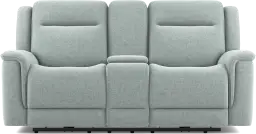 dual power console loveseat