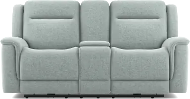 dual power console loveseat