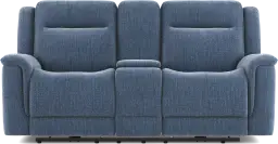 dual power console loveseat