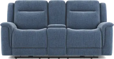 dual power console loveseat
