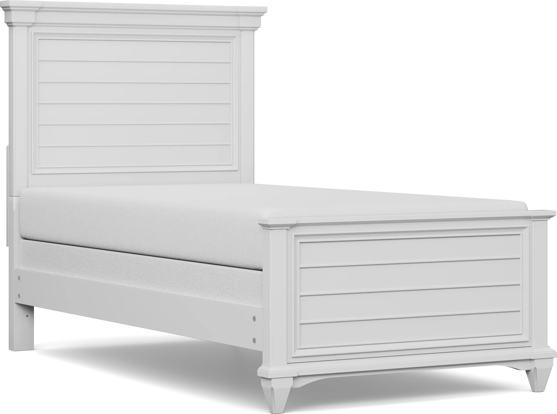 Hilton Head Kids White Twin Panel Bed - Image 2