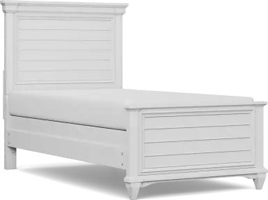 3 pc twin panel bed
