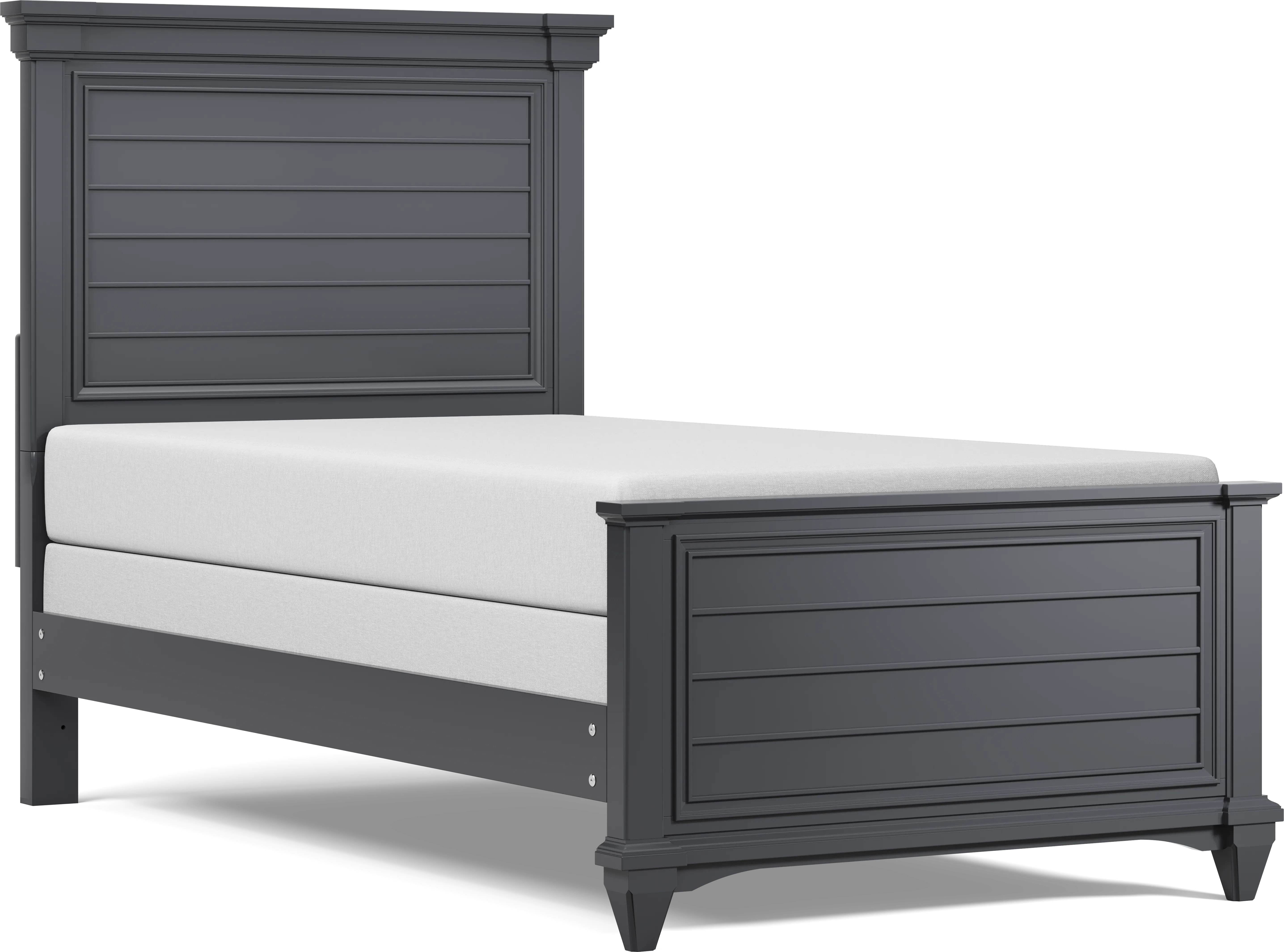 Kids Hilton Head Graphite Twin Panel Bedroom - Thumbnail - Image 2