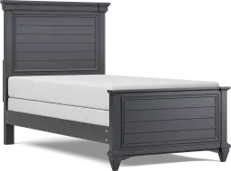 3 pc twin panel bed