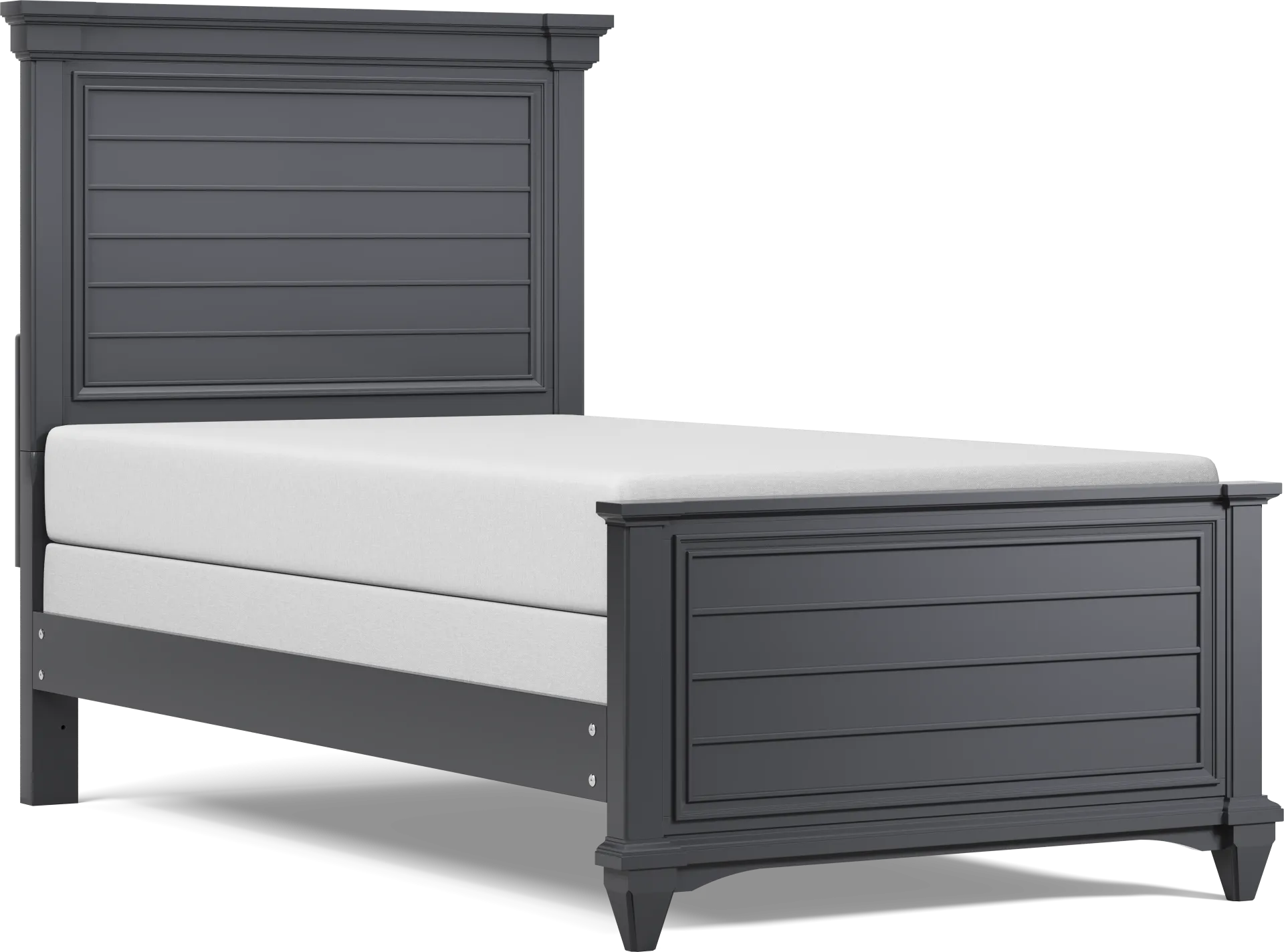 Kids Hilton Head Graphite Twin Panel Bedroom - Image 2