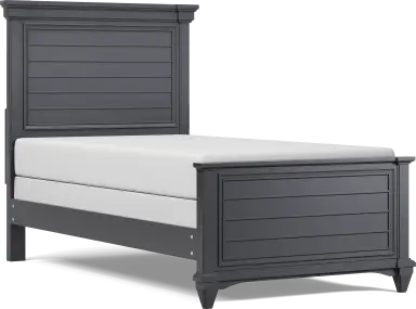 3 pc twin panel bed