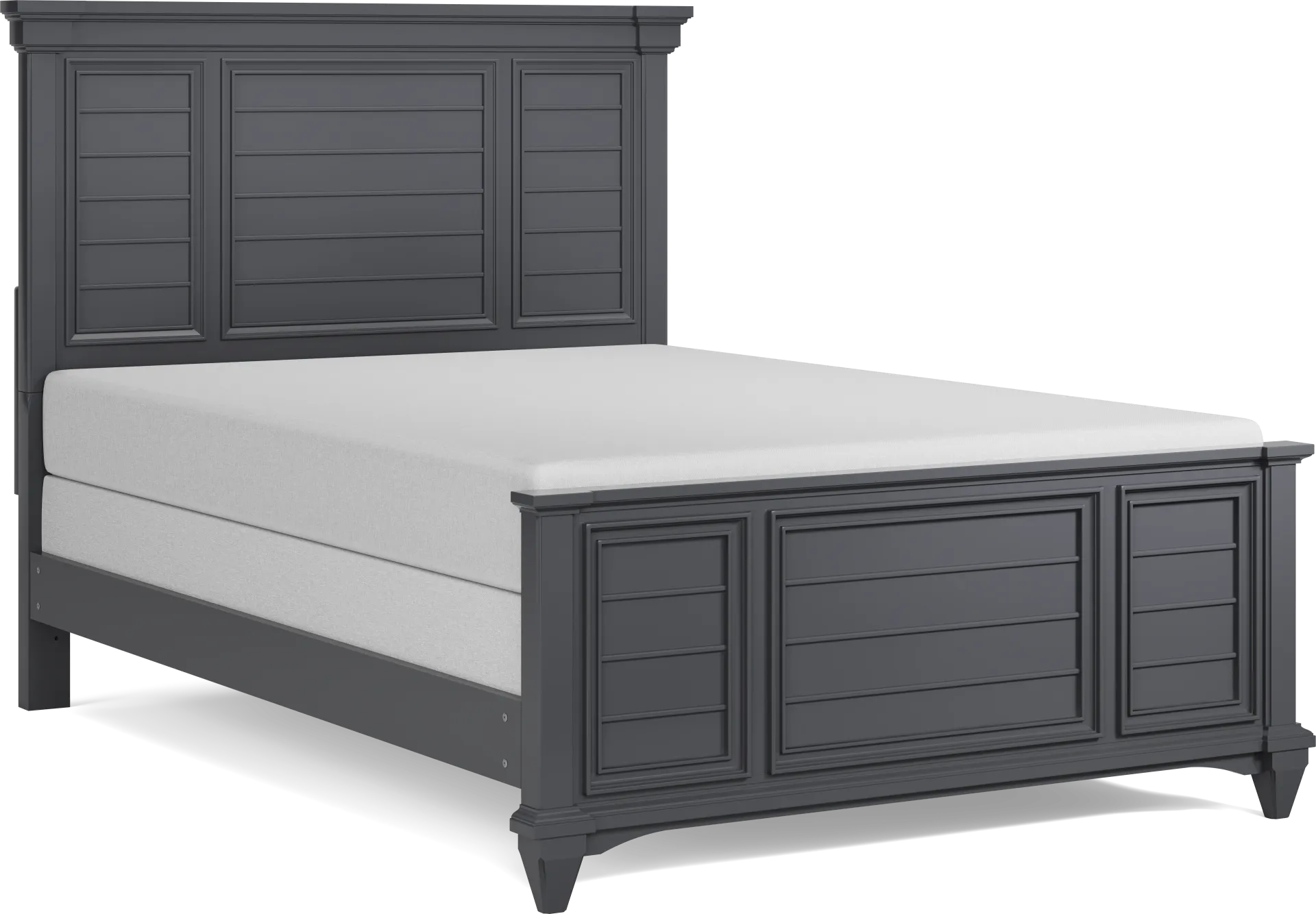 Kids Hilton Head Graphite Full Panel Bed - Image 1