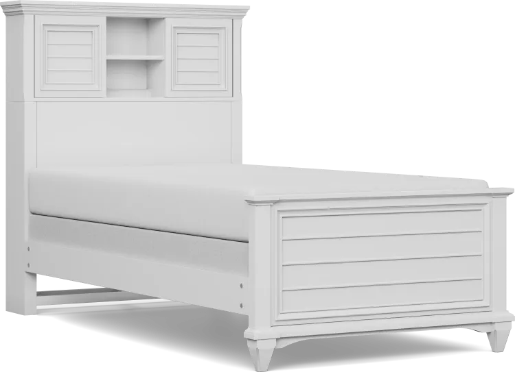 3 pc twin bookcase bed