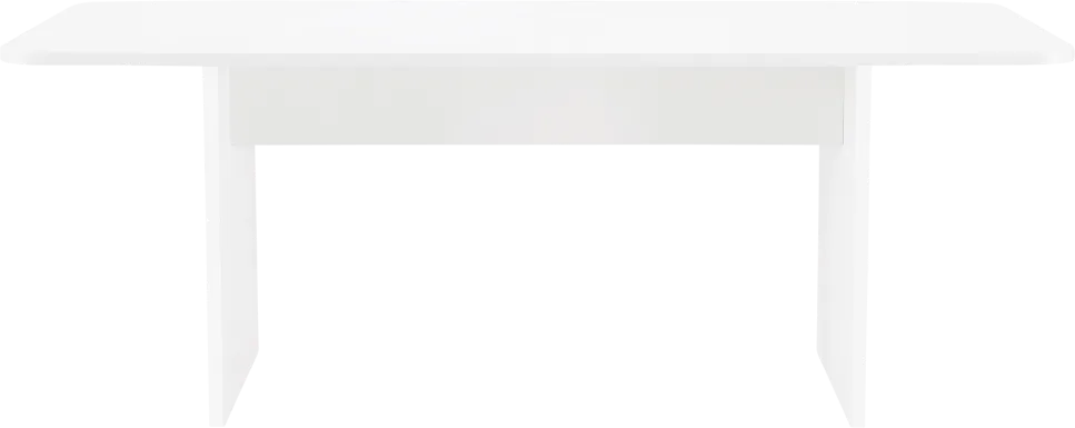 Rosepointan White Dining Table