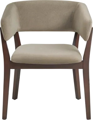 Golbrews Brown Arm Chair