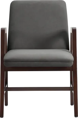 Signett Dark Gray Arm Chair