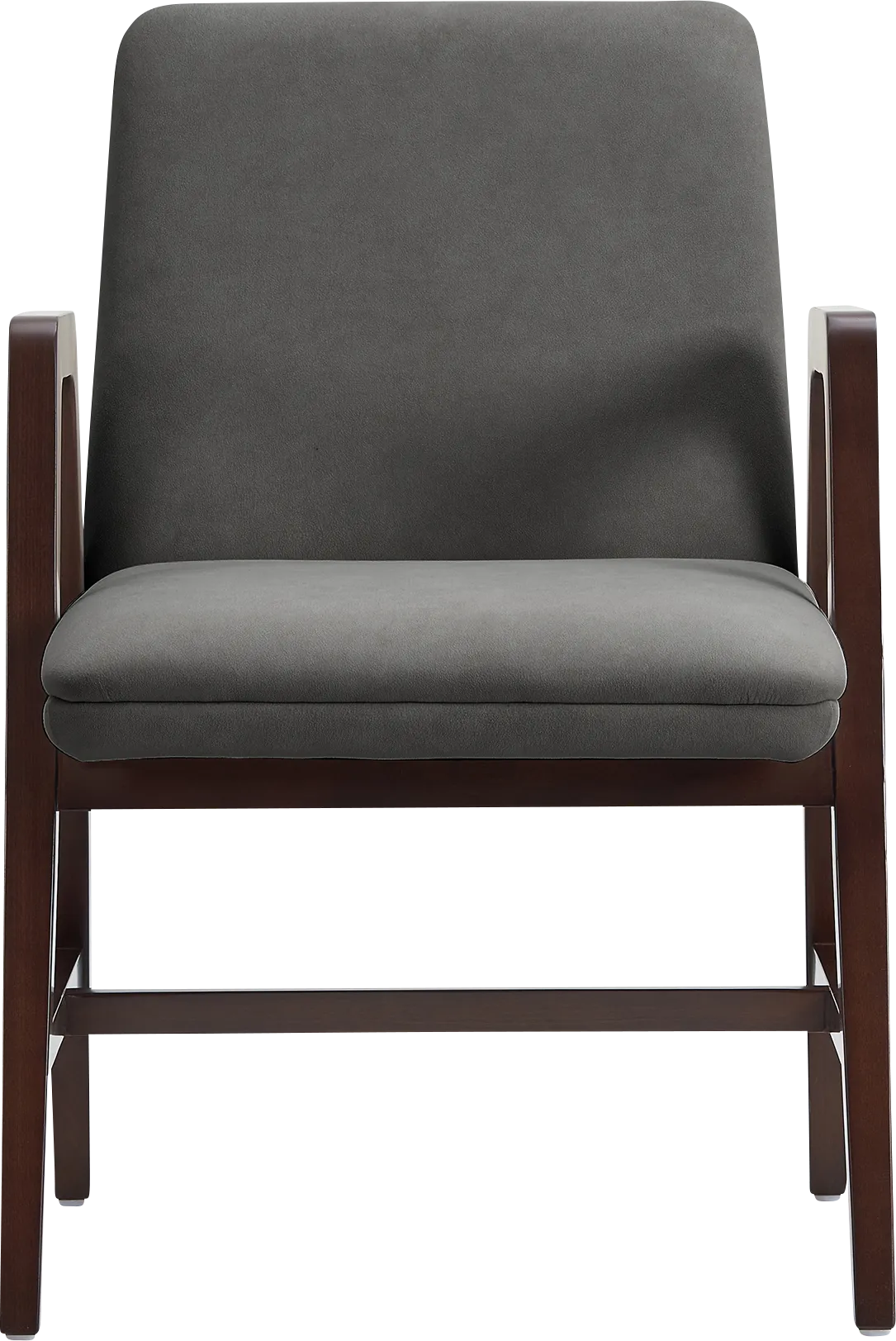 Signett Dark Gray Arm Chair - Image 1