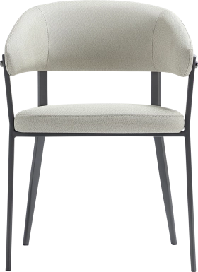 Bullworldy Oatmeal Arm Chair