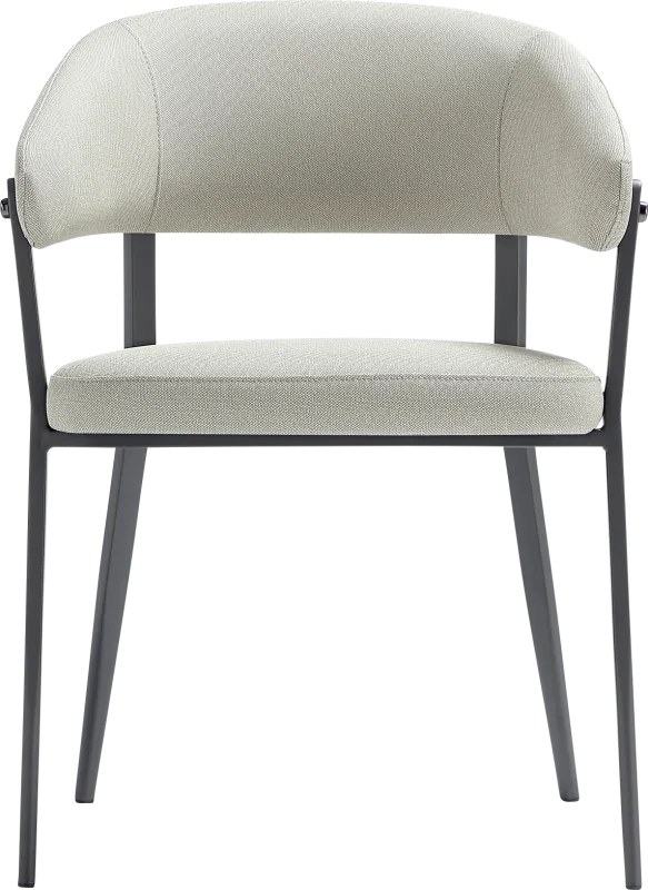 Bullworldy Oatmeal Arm Chair