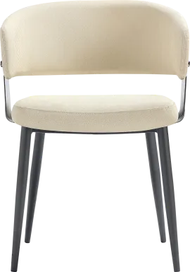 Cliffoods Sand Brown Arm Chair