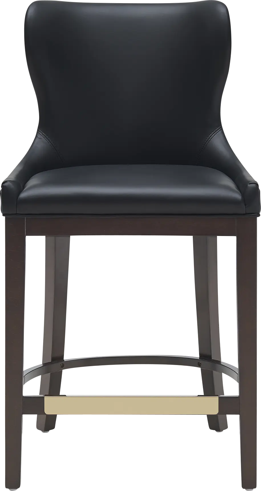 Lucentwater Black Counter Height Stool