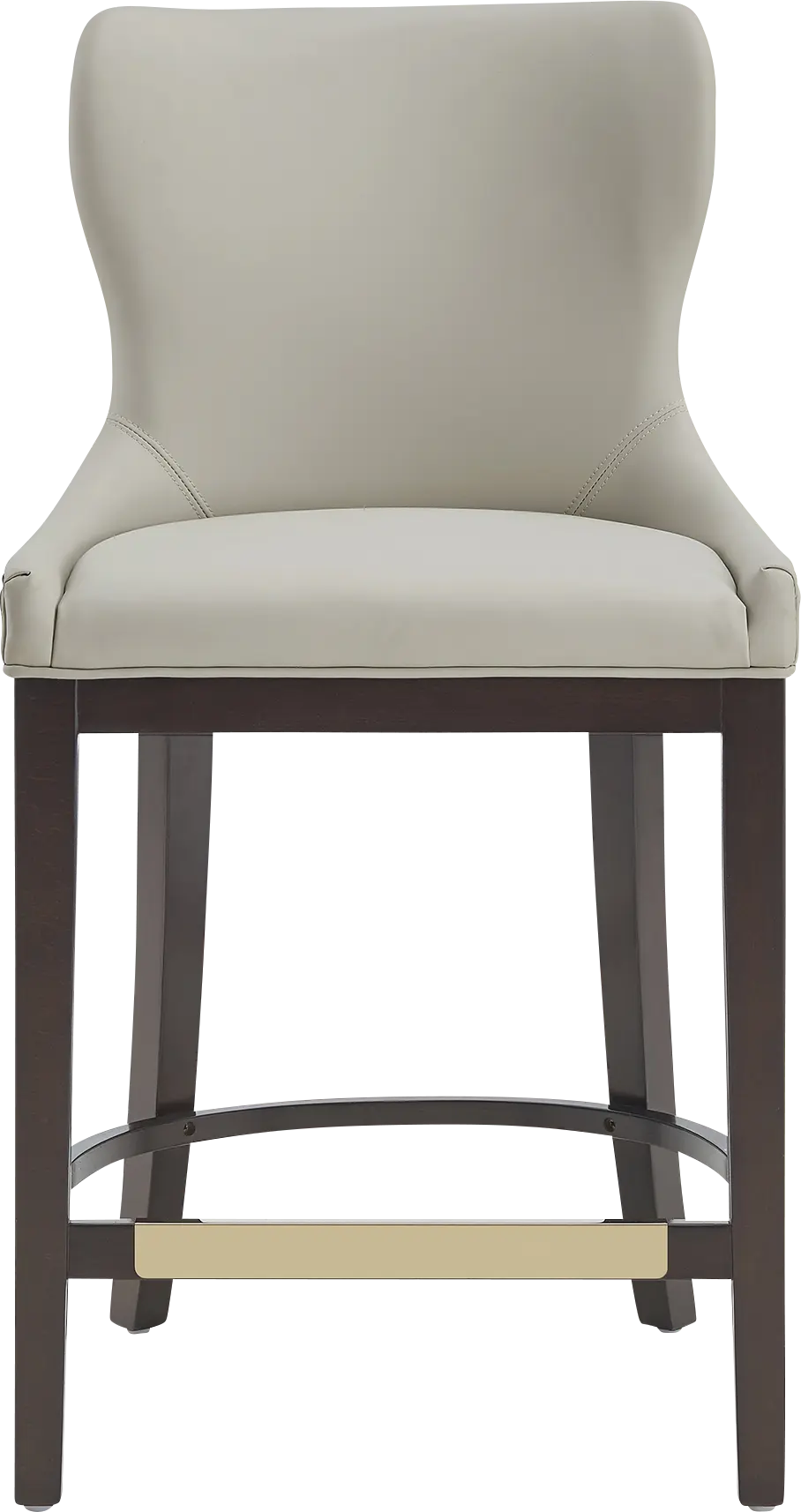 Lucentwater Stone Gray Counter Height Stool