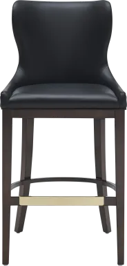 Lucentwater Black Barstool