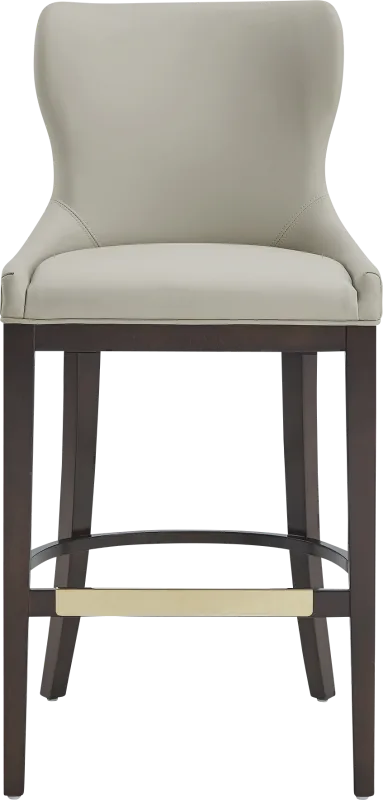 Lucentwater Stone Gray Barstool