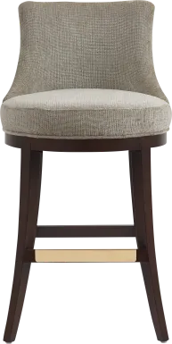 Angelphone Taupe Barstool
