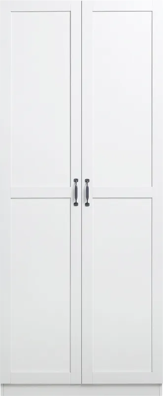 Sawwares I White Storage Cabinet