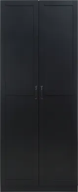 Sawwares I Black Storage Cabinet