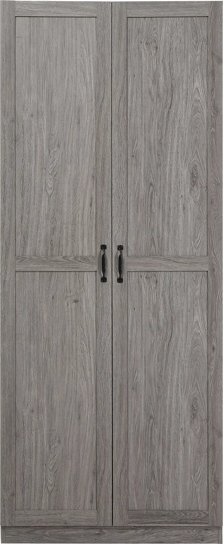 Sawwares II Gray Storage Cabinet