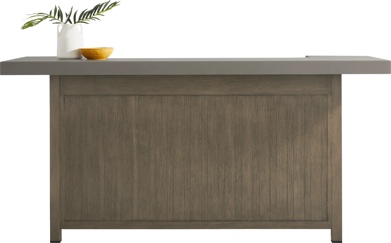 Cruz Brown Outdoor Bar Table