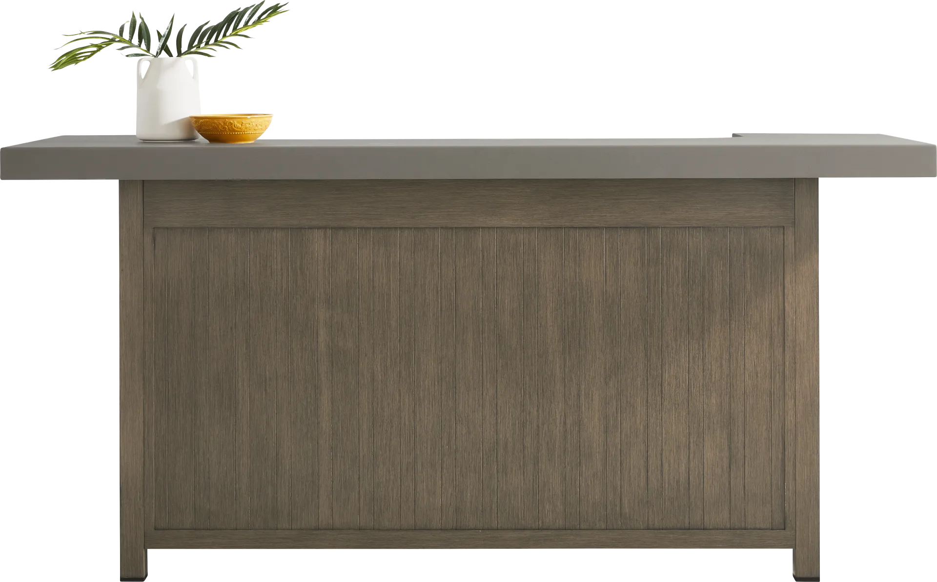 Cruz Brown Outdoor Bar Table - Image 2