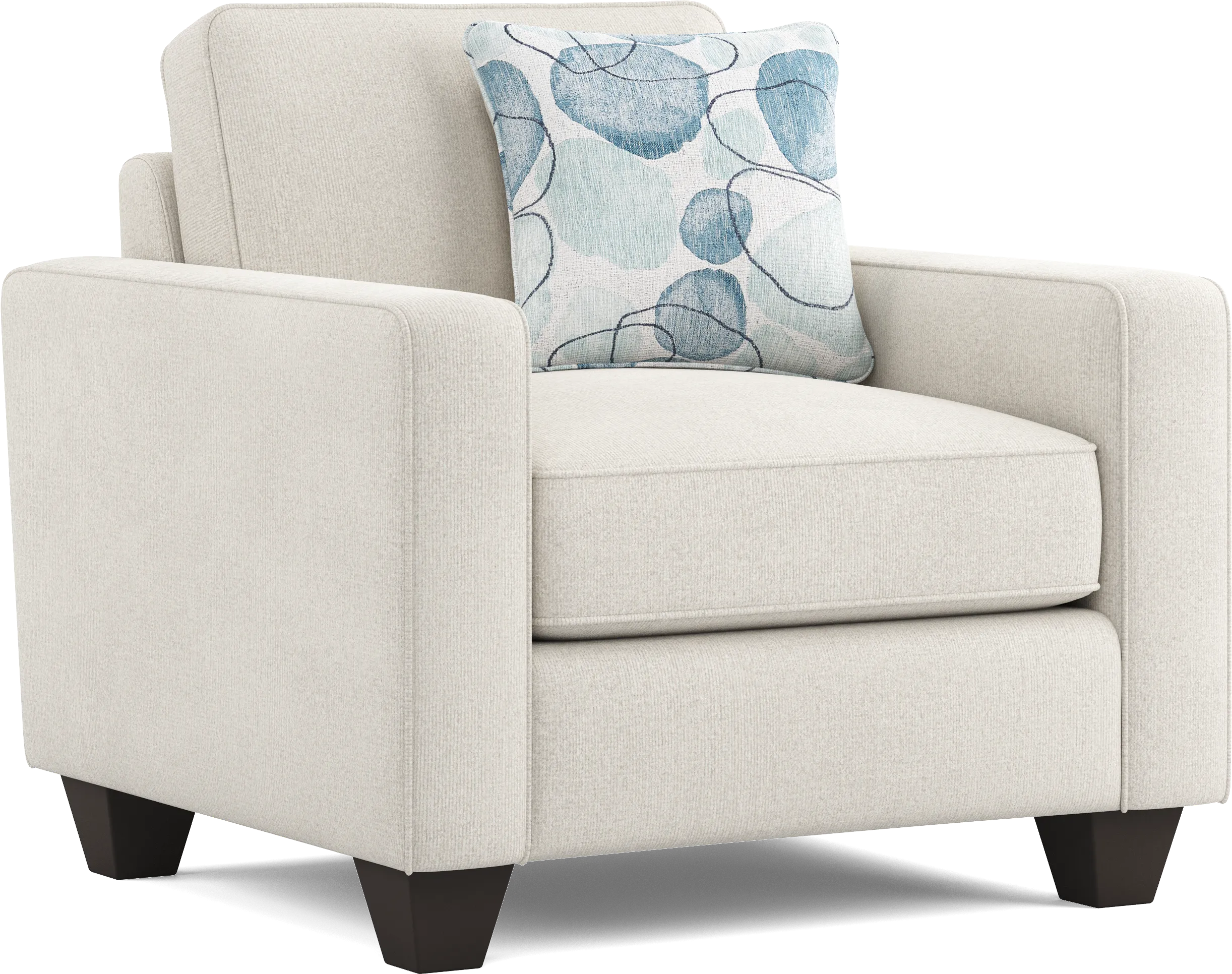 Alanis Bay White Chair - Thumbnail - Image 1