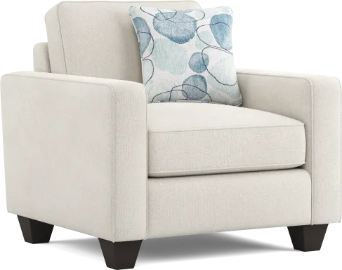 Alanis Bay White Chair