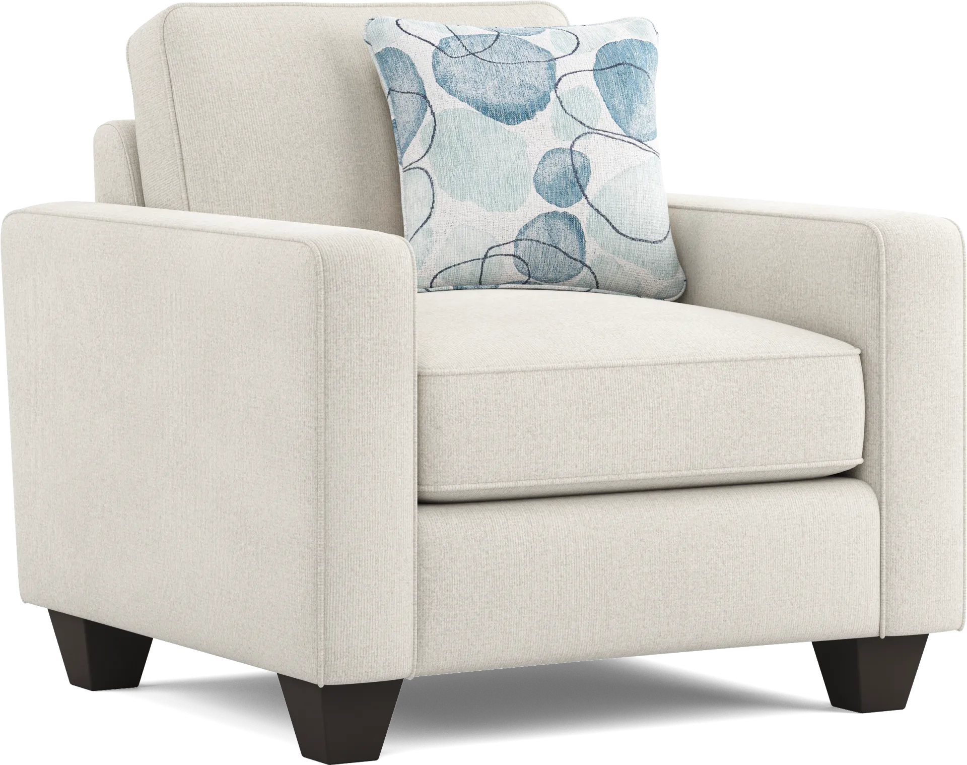 Alanis Bay White Chair - Image 1