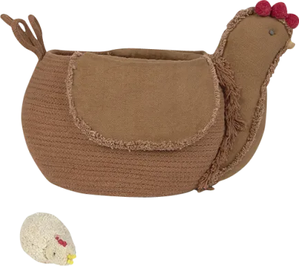Kids Brown Chicken Basket