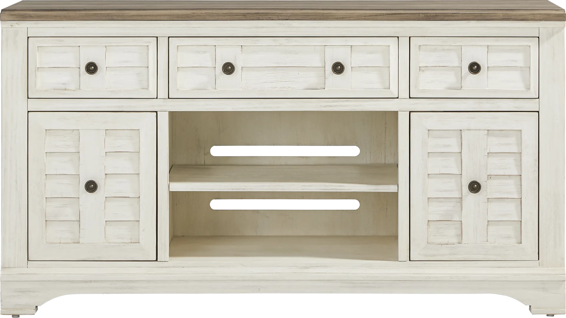 Edisto Bay White 64 in. Console - Image 1
