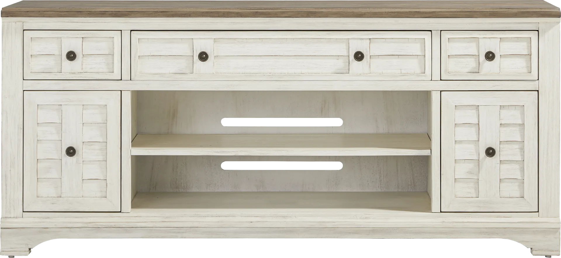 Edisto Bay White 78 in. Console - Image 1