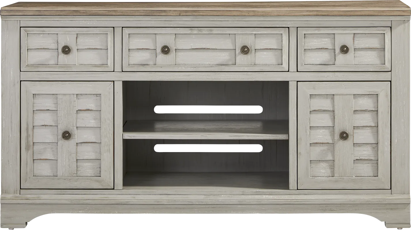 Edisto Bay Gray 64 in. Console