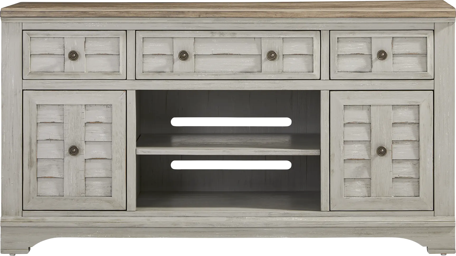 Edisto Bay Gray 64 in. Console
