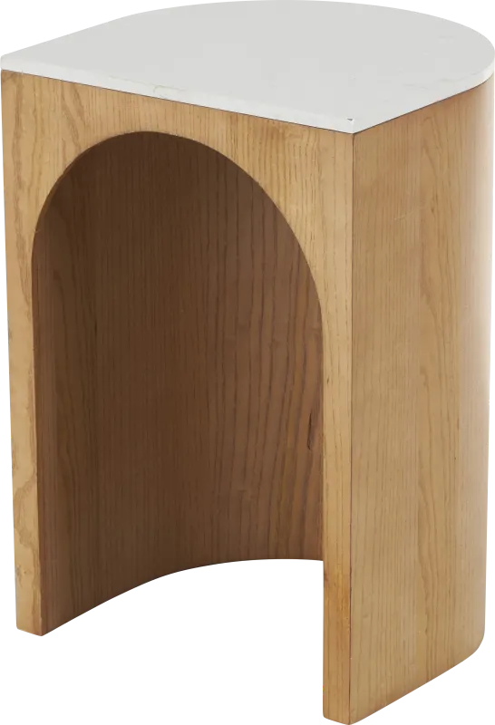 Aleavi Brown End Table