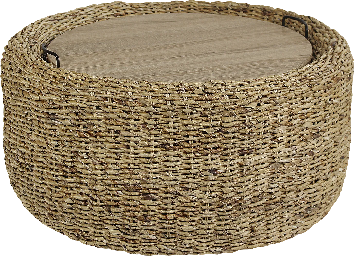 Nayel Brown Coffee Table - Thumbnail - Image 1
